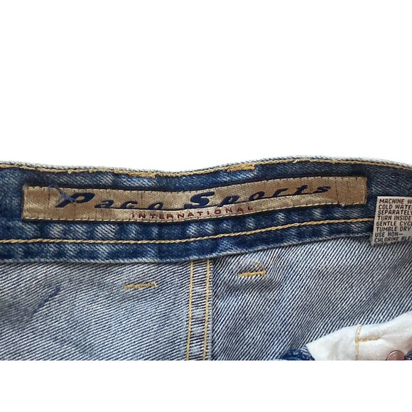 Vintage Paco Sport Jeans Mens 32x34 Classic Baggy Blue Denim 90s - Picture 10 of 14
